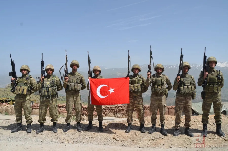 Teröristlerin korkulu rüyası hudut kartallarından Pençe harekatına tam destek 2