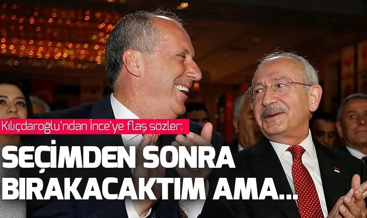 Kemal Kılıçdaroğlu: Muharrem İnce güven vermedi