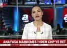 CHPnin ceza infaz düzenlemesi itirazına Anayasa Mahkemesinden yanıt