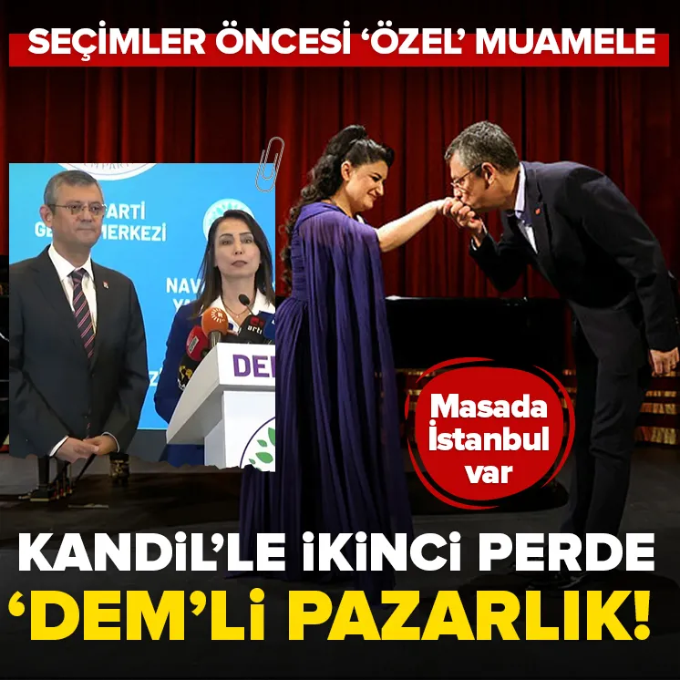 DEM Partiden CHPye iade-i ziyaret