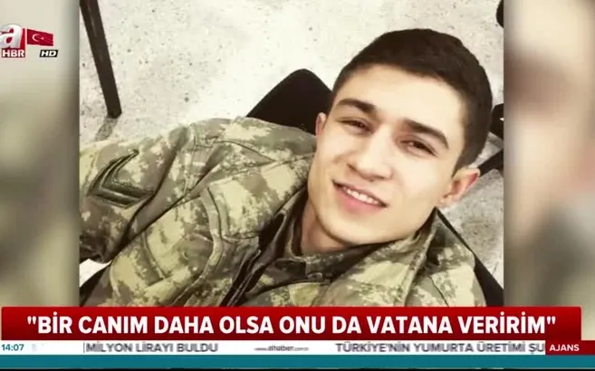 Afrin şehidinin vasiyeti ortaya çıktı