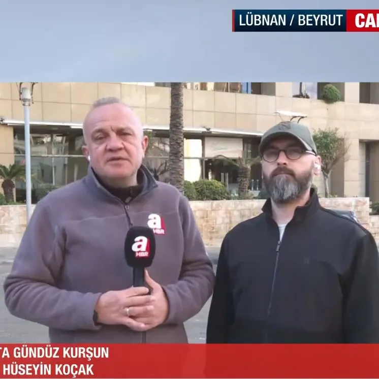 A Haber ekibi ölümden döndü! Beyrut'ta dehşet dolu anlar | Otelden görüntüler ortaya çıktı