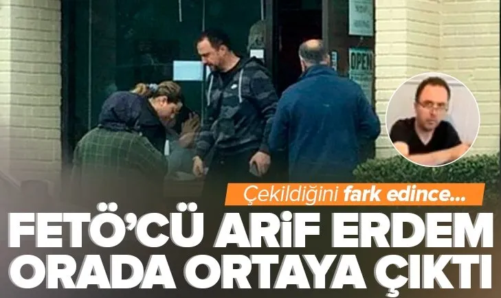 Firari FETÖ’cü Arif Erdem New York’ta ortaya çıktı! İşte son görüntüsü