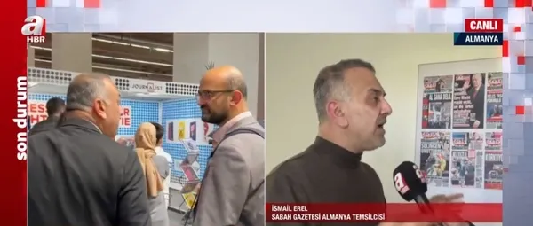 Sabah Gazetesi Almanya Temsilcisi İsmail Erel: Çocuklarımızın gözü önünde terörist muamelesi yapıldı!