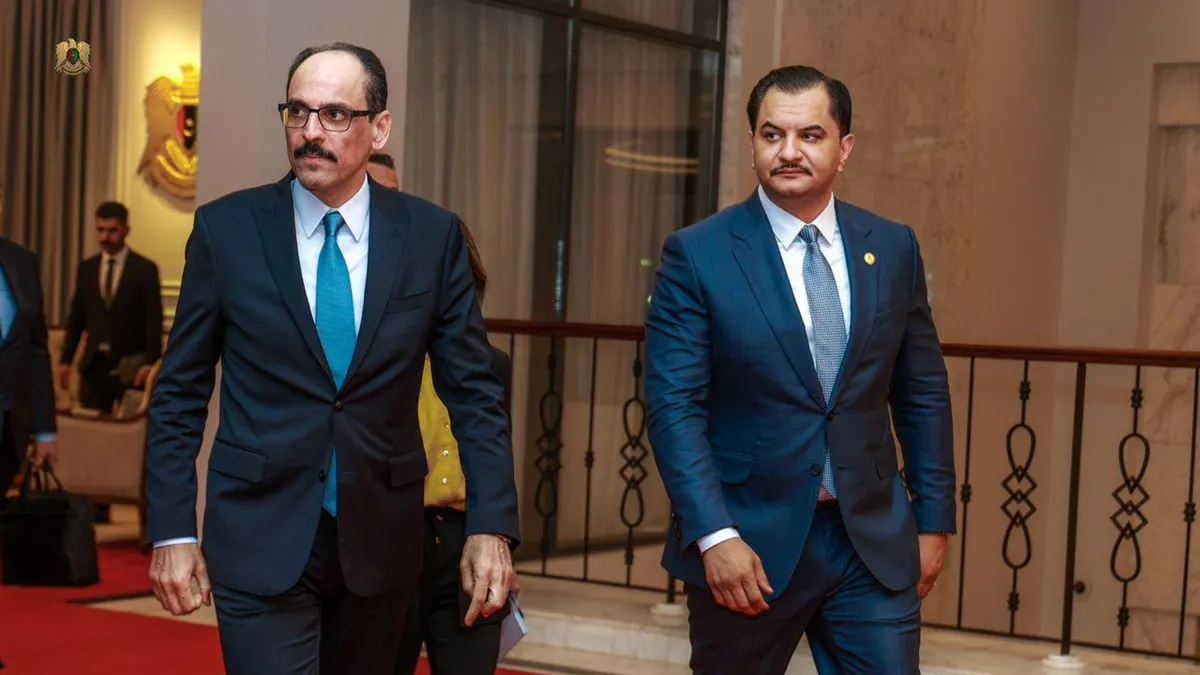 MİT Başkanı Kalın'dan Libya'da kritik temas