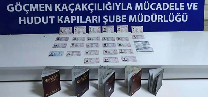 Son dakika: MİT ve Emniyet'ten ortak operasyon: 30 adet sahte belge ele geçirildi
