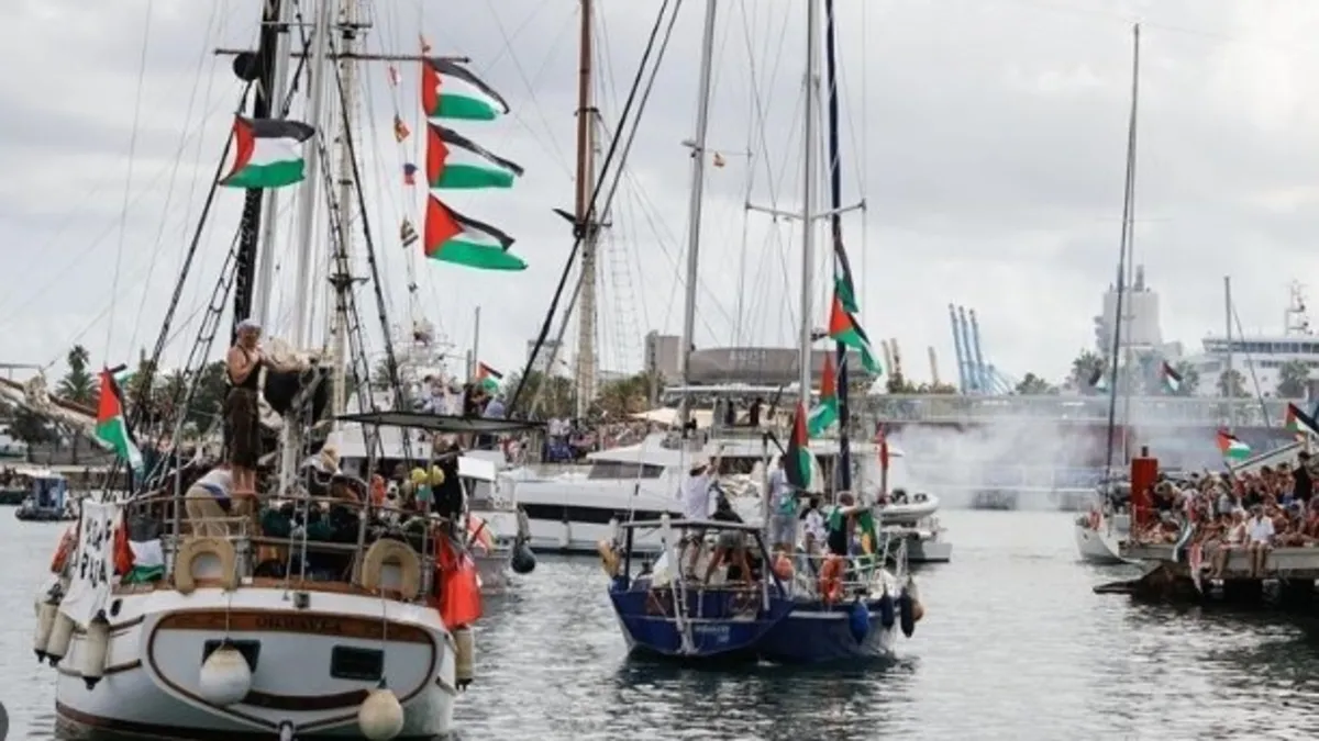 İsrail Sumud Filosu'ndan 29 kişiyi İspanya’ya sınır dışı etti