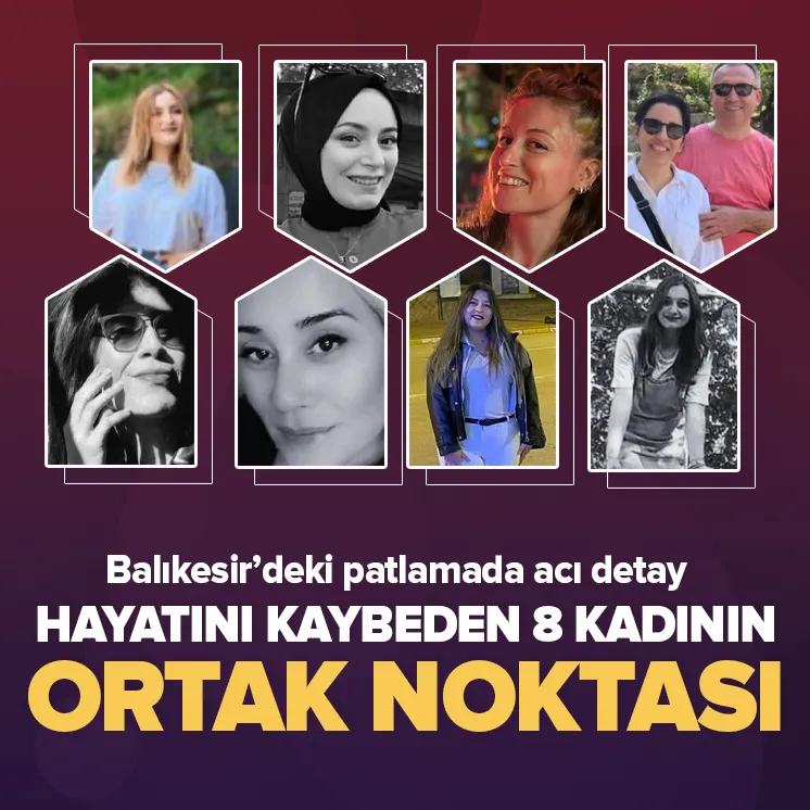 Balıkesir’deki patlamada acı detay!