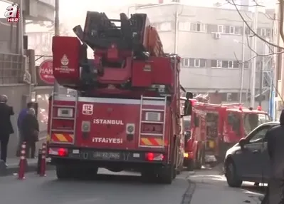 Bayrampaşa Kaymakamlığı’nda yangın paniği
