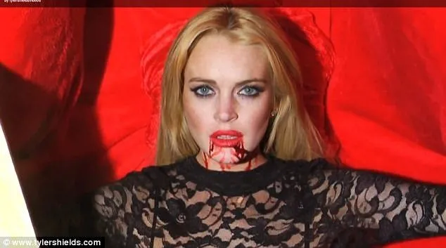 Lindsay Lohan vampir oldu