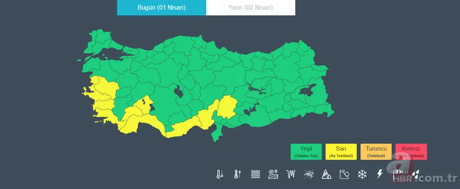 Meteoroloji alarm verdi: Dışarı çıkacaklar dikkat! Sağanak, gök gürültüsü ve fırtına uyarısı! İstanbul, İzmir, Antalya... 5