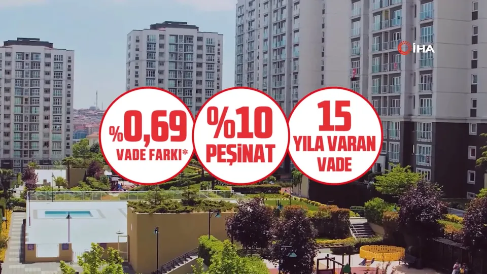 Orta Gelirliye Yeni Evim Kampanyası tanıtım klibi