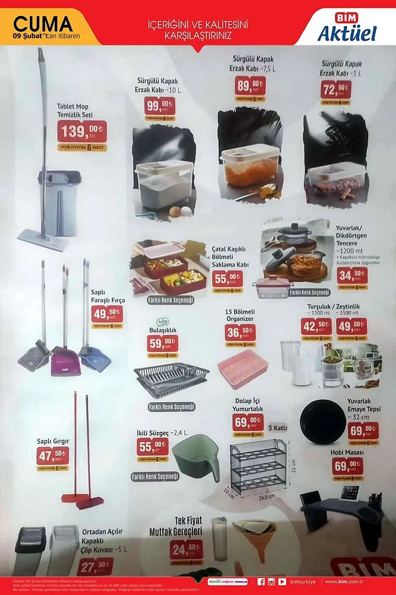 9 Şubat BİM aktüel ürünler kataloğu görüldü! BİM’e tam sayfa uygun fiyatlı kişisel bakım cihazları geliyor