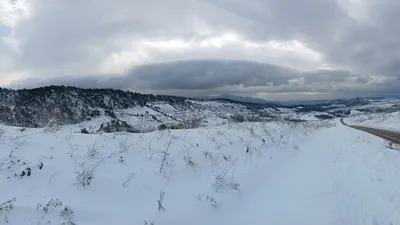 İzmir’in dağları beyaz örtüyle kaplandı