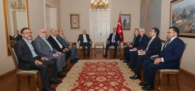 Gündem: Gazze! Dışişleri Bakanı Hakan Fidan Hamas heyetiyle İstanbul’da bir araya geldi