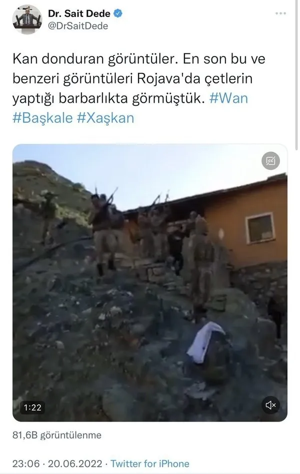 Son dakika: HDP’li Ömer Faruk Gergerlioğlu yine provokasyon peşinde! PKK'lı teröristlerin yakalandığı anları paylaşıp algı yaptı - 3