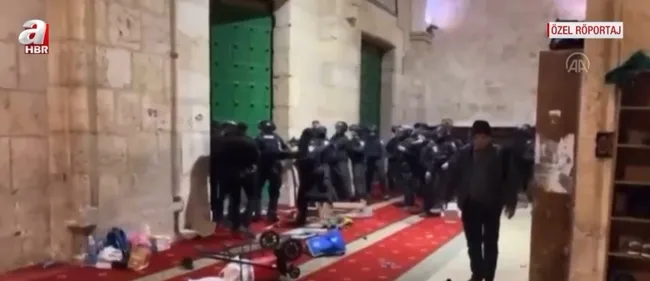 Mescid-i Aksa İmamı Sabri A Haber’e konuştu: Teravih namazından yaşanan vahşi bir saldırıydı