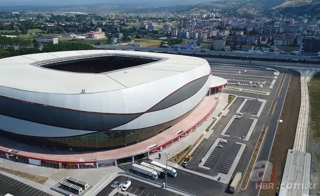 Samsun'un yeni stadı dünyanın en iyileri arasında 13