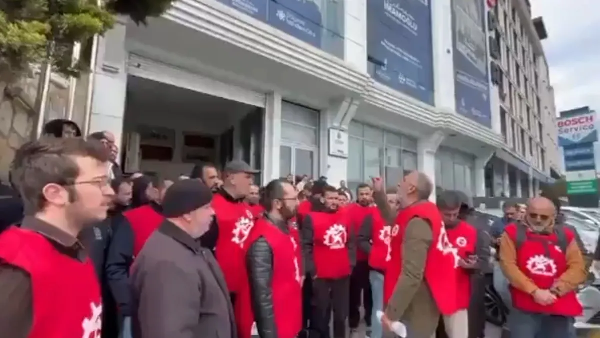 Su ve doğal gaz sayaçlarını okuyan işçilerden İBB'ye eylem! "Enerji işçisi köle değildir"