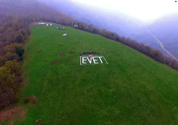 Dağa “Evet” yazdılar
