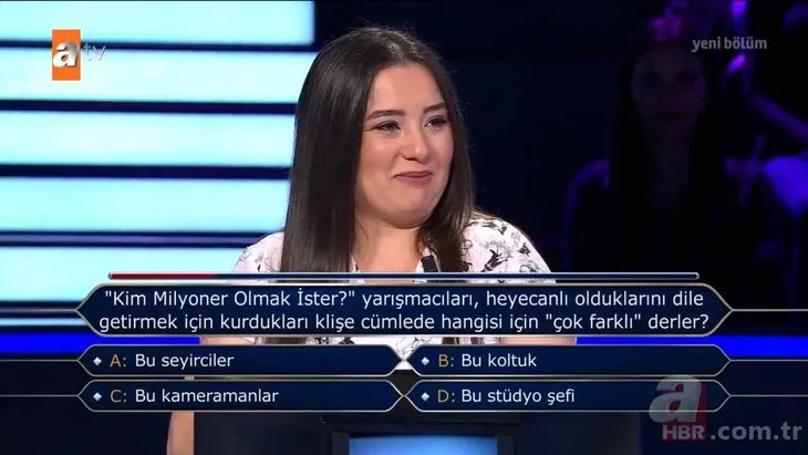 Milyoner'e damga vuran yarışmacı: Bu soruda elenmek marifet ister! ''Onur öğrencisi olarak mezun oldum'' dedi ama...