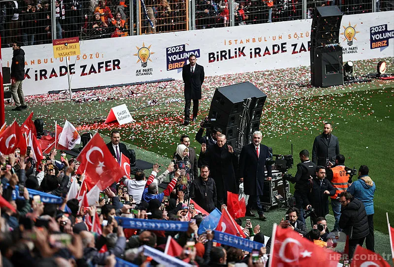 Başkan Erdoğan'a coşkulu karşılama! AK Parti'nin "İstanbul'un sözü: Birlik, İrade, Zafer" programına damga vuran an! 17