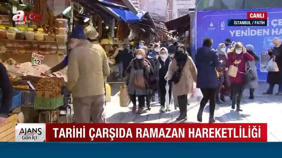 Mısır Çarşısı’nda Ramazan bereketi
