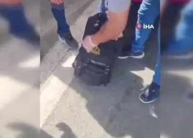 Diş macunu tüpünden esrar çıktı