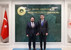 Bakan Kurum AK Parti Kartal İlçe Başkanı Göksoy ile görüştü