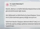DEM Partili Bakırhan’a suç duyurusu