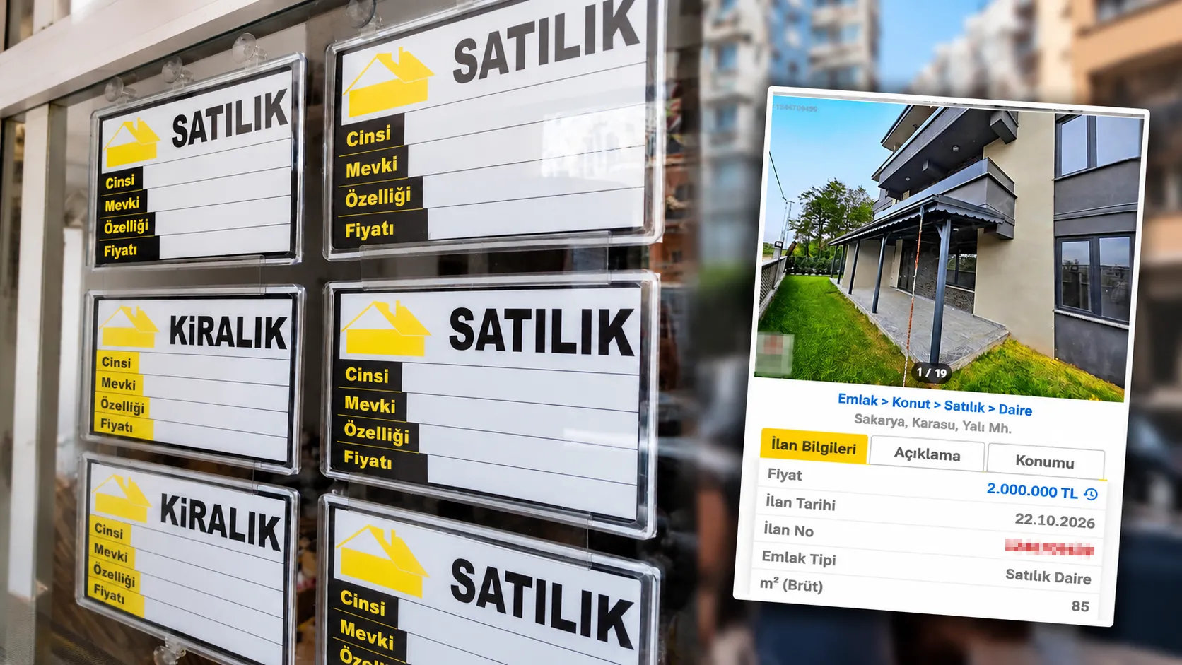 2 milyon TL'lik satılık ev ilanı cezasız kalmadı! İşte kesilen ceza