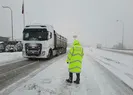 Ankara-Adana kara yolunda kar ve tipi engeli!