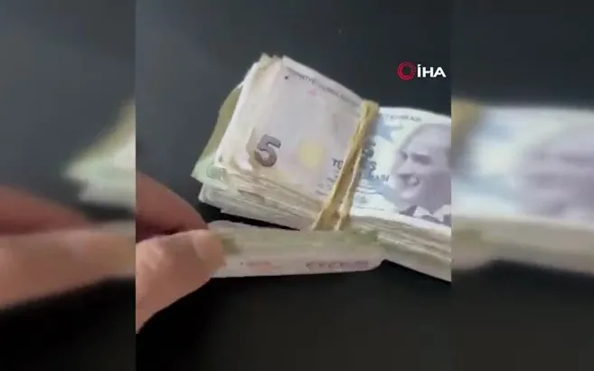 Eyüpsultan’da ‘hastaneye gideceğim’ diyerek dilenen şahsın üzerinden 23 bin lira çıktı