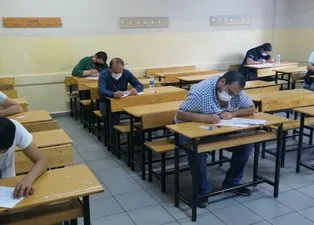 Koronavirüs gölgesinde ilk sınav! Tüm tedbirler alındı