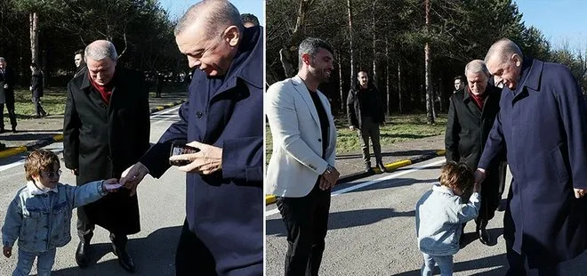 Başkan Recep Tayyip Erdoğan’dan elini öpen Zayn Sofuoğlu’na harçlık