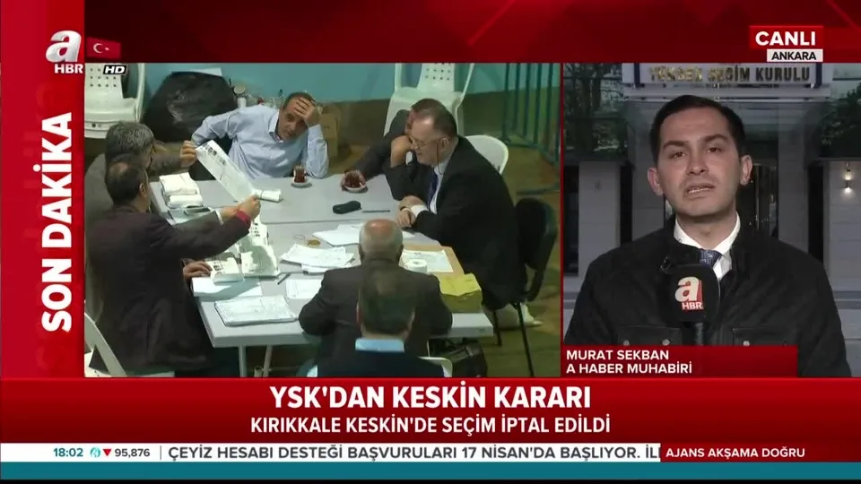YSK’dan flaş iptal kararı! | Video