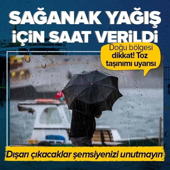 Meteoroloji’den yağış uyarısı! Akşam saatlerine dikkat! Bugün hava nasıl? İstanbul-Ankara-İzmir son hava durumu