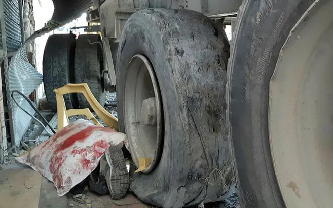 Başakşehir'de hafriyat kamyonu dehşet saçtı