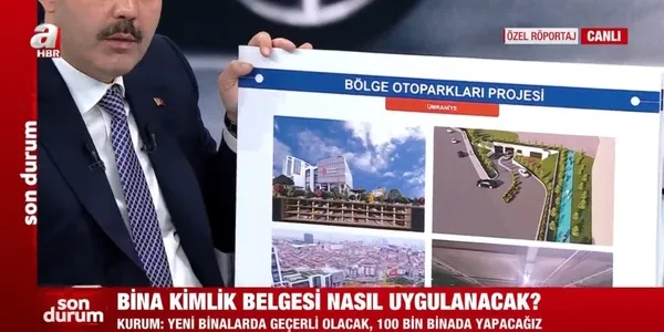 Çevre ve Şehircilik Bakanı Murat Kurum A Haber'de duyurdu! Bina kimlik belgesi zorunlu olacak | Kentsel dönüşüm nasıl olacak? - 9