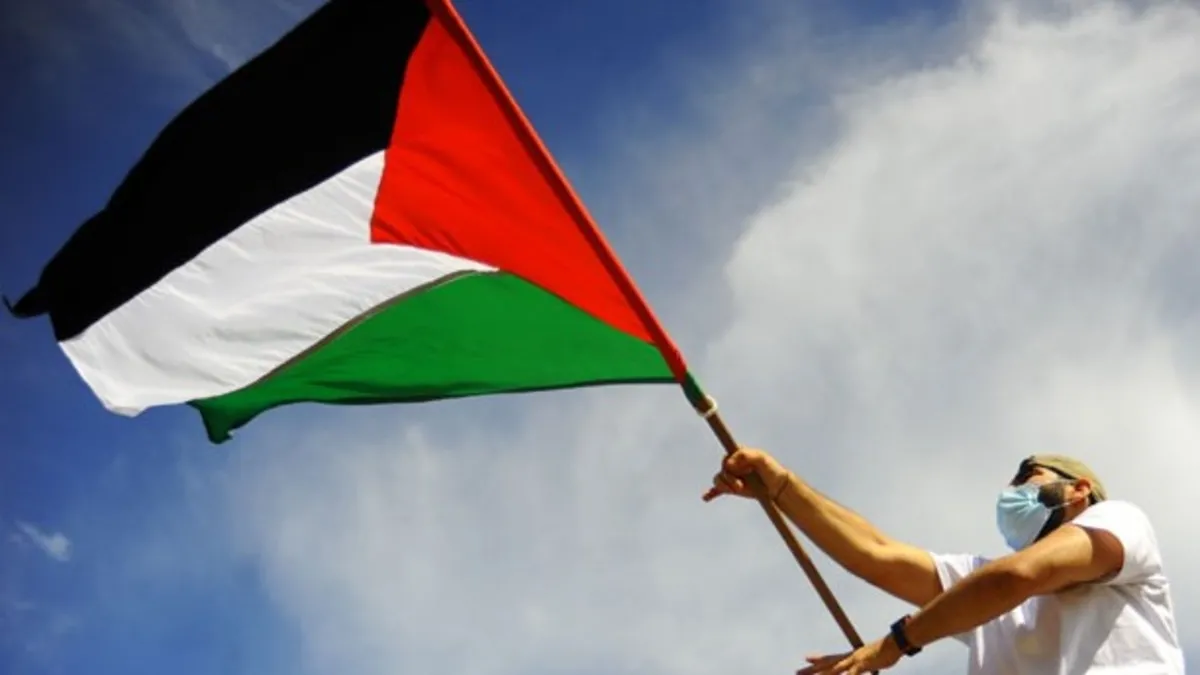 Tunus halkından İsrail eylemi: Gazze'deki ablukayı kırmak için yol çıktılar