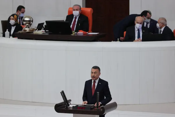 Son dakika | TBMM'de bütçe görüşmeleri! Fuat Oktay'dan dikkat çeken sözler: Büyümenin yüzde 10'u aşmasını bekliyoruz - 1