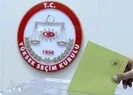 YSK geçici aday listesini yayınladı