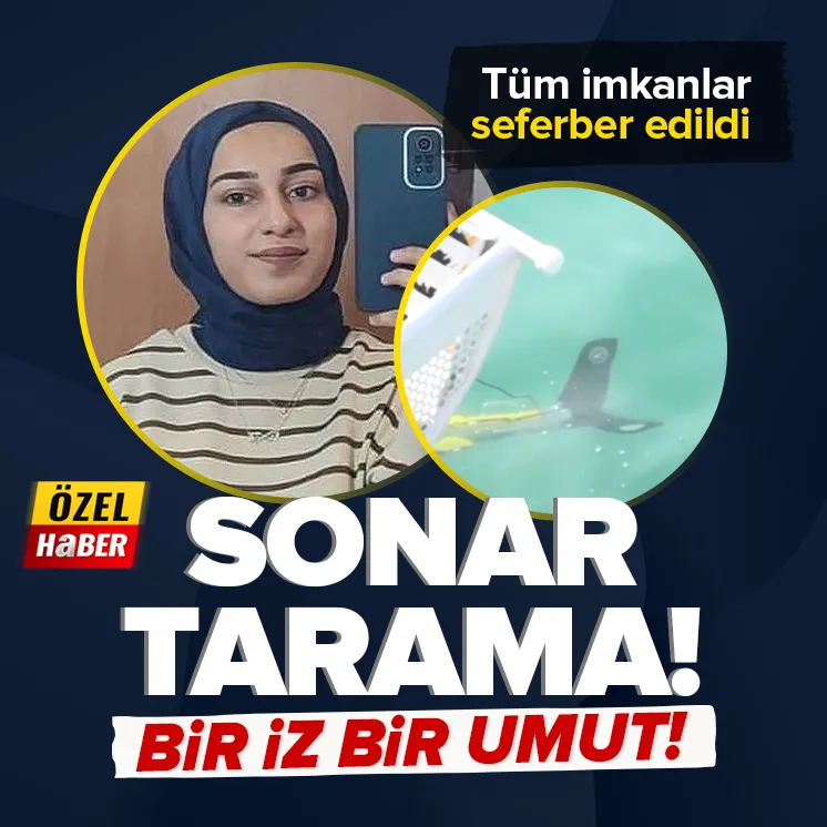 Bir iz bir umut! Sonar tarama...