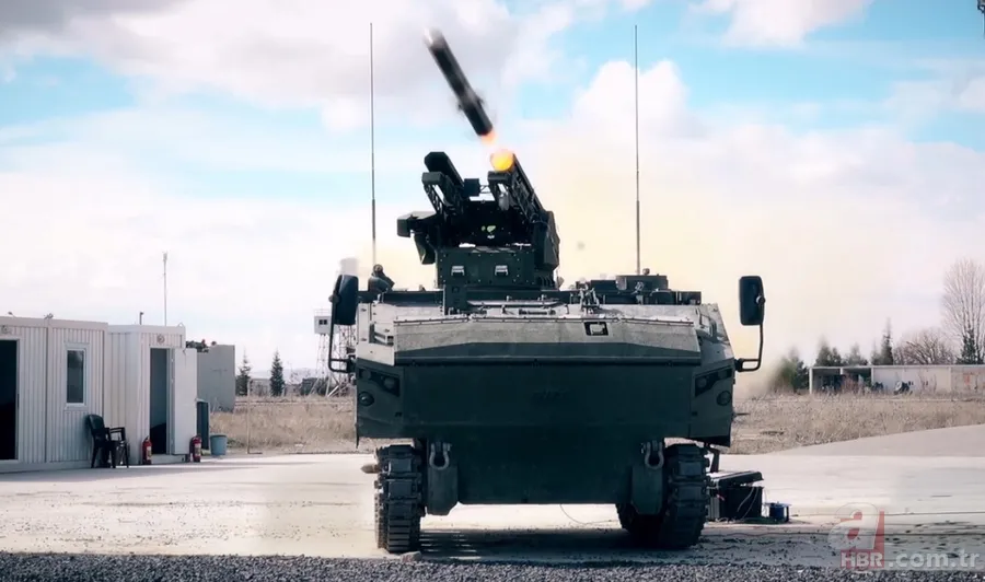 Türkiye'nin tank avcısı milli füzeyle vurdu 1