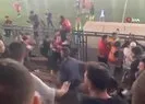 Futbol turnuvasındaki bıçaklı kavga kamerada