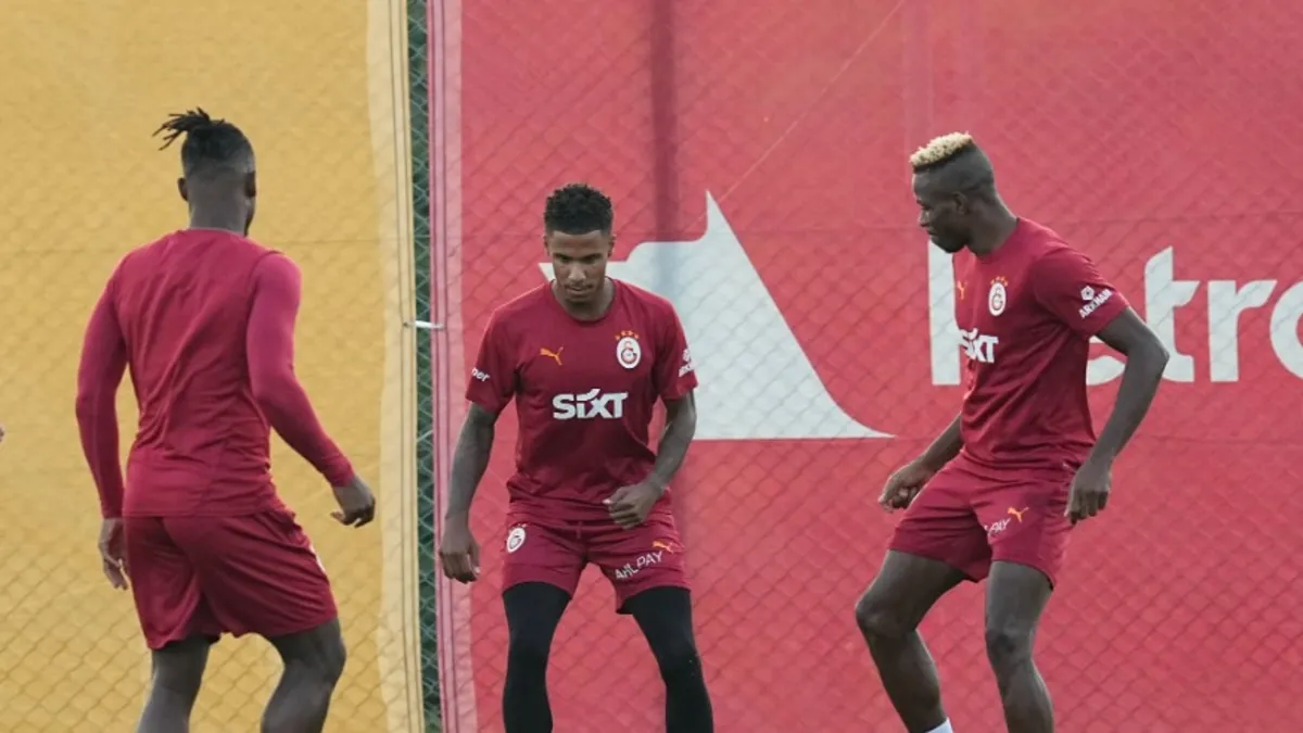 Galatasaray Gaziantep FK maçı hazırlıklarını tamamladı