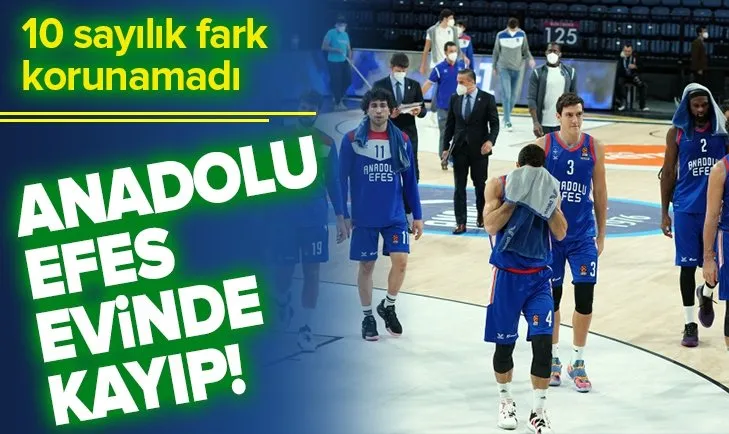 Anadolu Efes, Bayern Münih'e 71-74 kaybetti