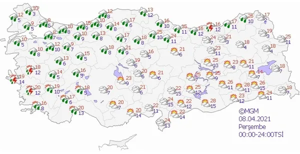 Meteoroloji'den İstanbul ve Ankara için flaş uyarı! İstanbul'a kar yağacak mı? İstanbul'a yağmur yağacak mı? Ankara'ya kar yağacak mı? - 4