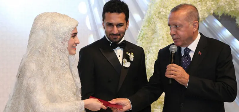 Başkan Erdoğan nikah şahidi oldu