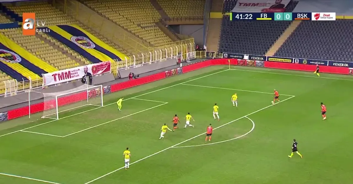 Fenerbahçe 0-1 Başakşehir maçındaki golü izleyebilirsiniz